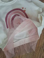 پولیور داخل کرکی تور دار دخترانه - Image 2
